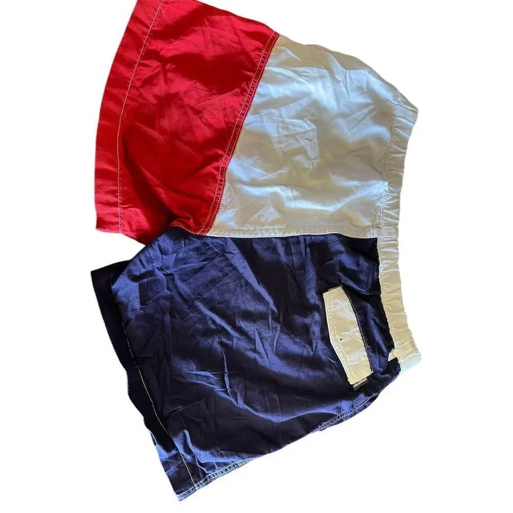 Chubbies‎ Men's Texas Flag Swim Shorts Size M Patriotic Summer Theme